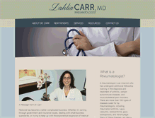 Tablet Screenshot of dahliatcarr.com